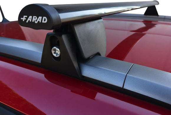 Farad-Barre portatutto IRON 2 con kit HILO per OPEL ASTRA H SW 5 porte anno 2007-2010 con corrimano basso