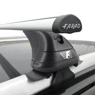 Barre portatutto Farad Aerodynamic Silver complete di kit LUX