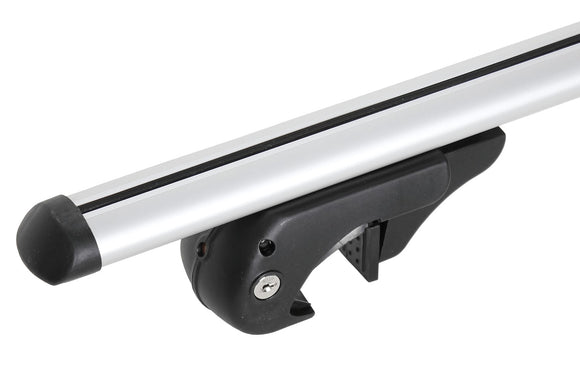 MENABO - BRIO roof bars in aluminum for Nissan Sunny Break year 91>95 with high handrail