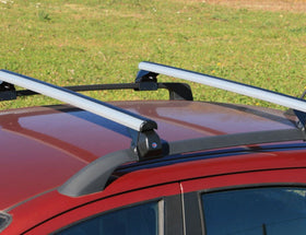 La Prealpina - Barre portatutto complete LP59 110 cm in alluminio con chiave - 0