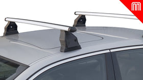MENABO - TEMA roof bars with steel kit for Bmw Serie 1 (F20) 5 doors year 11>15 (without handrail)