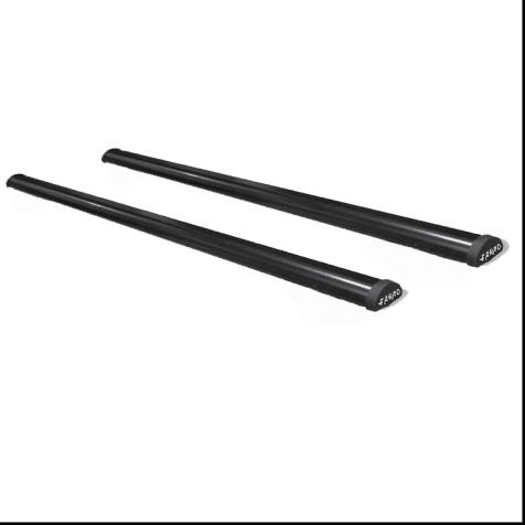 barre portatutto universale in acciaio per auto con Rails ( corrimano basso ) – Farad modello new Iron 2