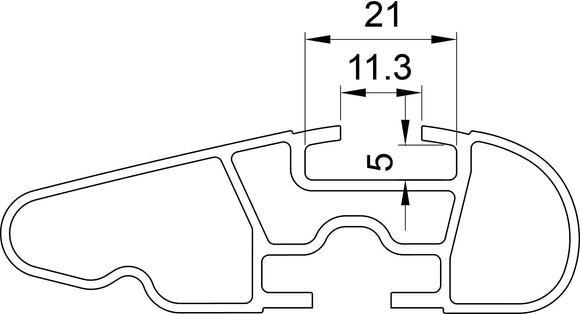 Dimensione delle barre compact farad -drive 3