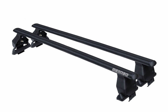 Portapacchi Menabo Tema in acciaio black per Bmw Serie 3 (G20) 19> (senza corrimano)