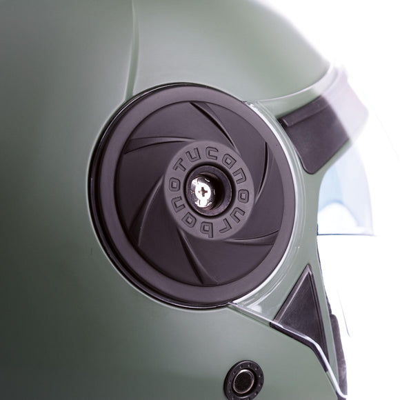 TUCANO - CASCO EL'CITY Verde Airborne Opaco