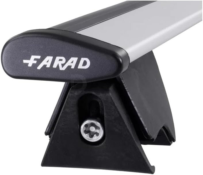 FARAD-AERODYNAMIC SILVER Aluminium-Dachträger mit BM 04-Kit für Opel Astra H Sw 5 Türen Baujahr 2007-2010 (mit niedrigem Handlauf) - 0