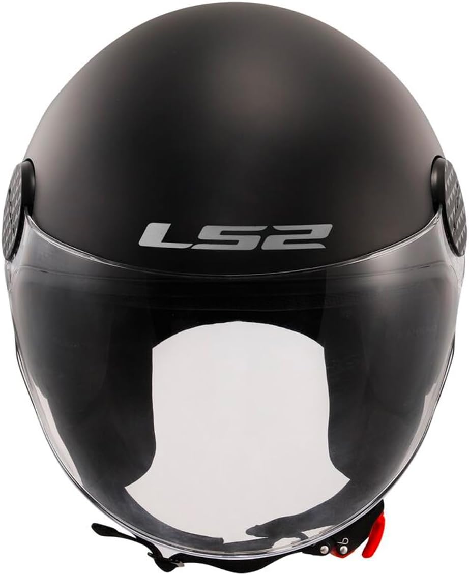 LS2, Casco Moto Jet SPHERE II Nero Opaco