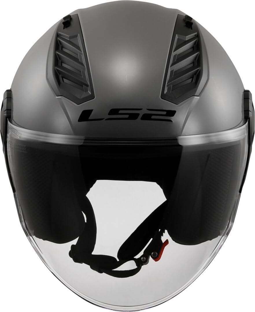 Casco Jet Ls2 OF616 AIRFLOW II Nero Opaco