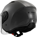 Casco Jet Ls2 OF616 AIRFLOW II Nero Opaco-2