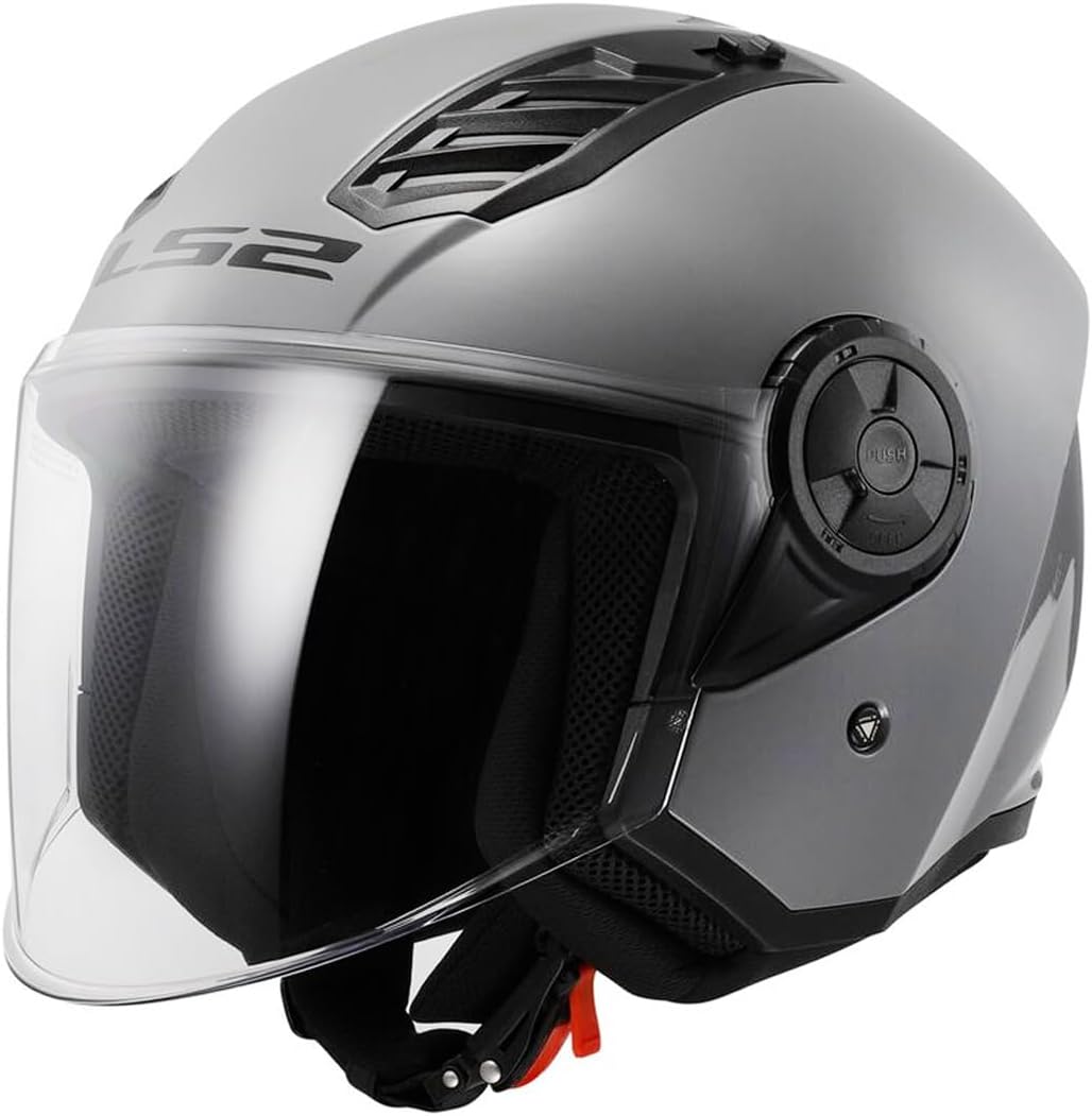 Casco Jet Ls2 OF616 AIRFLOW II Grigio Nardo