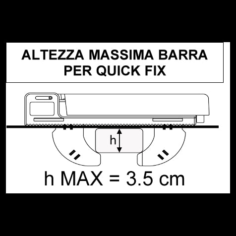 FARAD QUICK FIX - fissaggio rapido per Box Auto