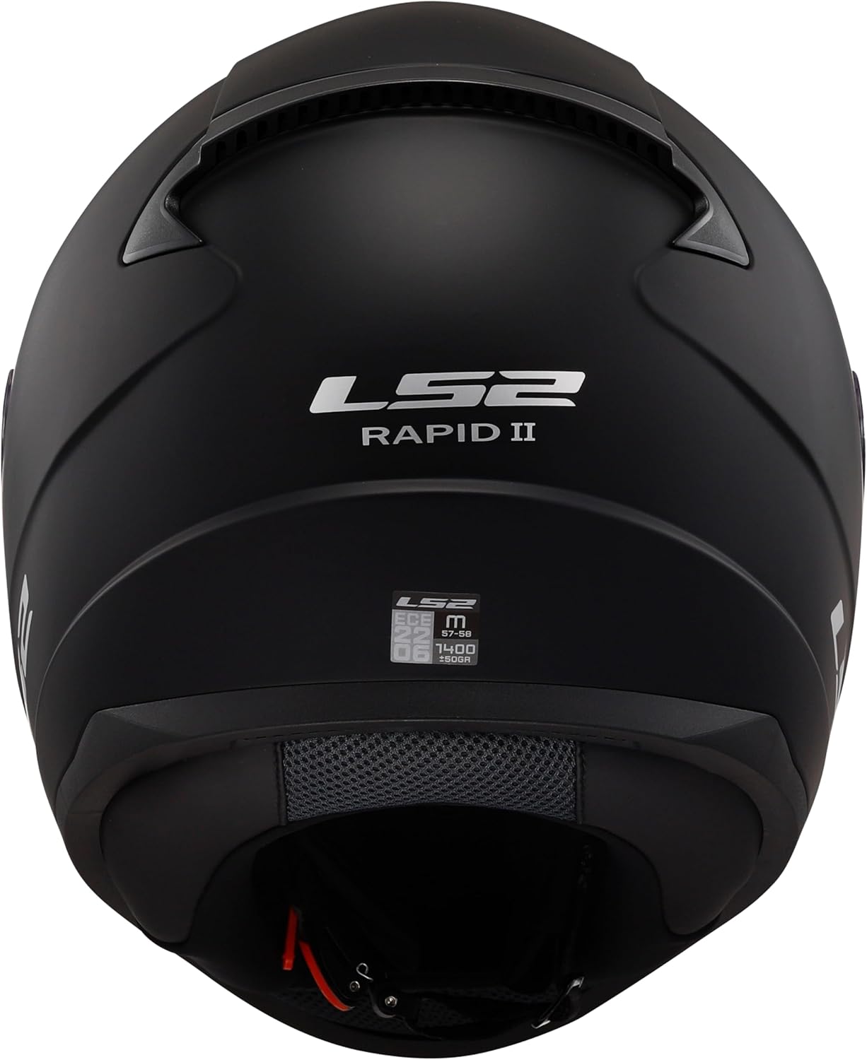 Casco Integrale Ls2 FF353 Rapid II Nero Opaco