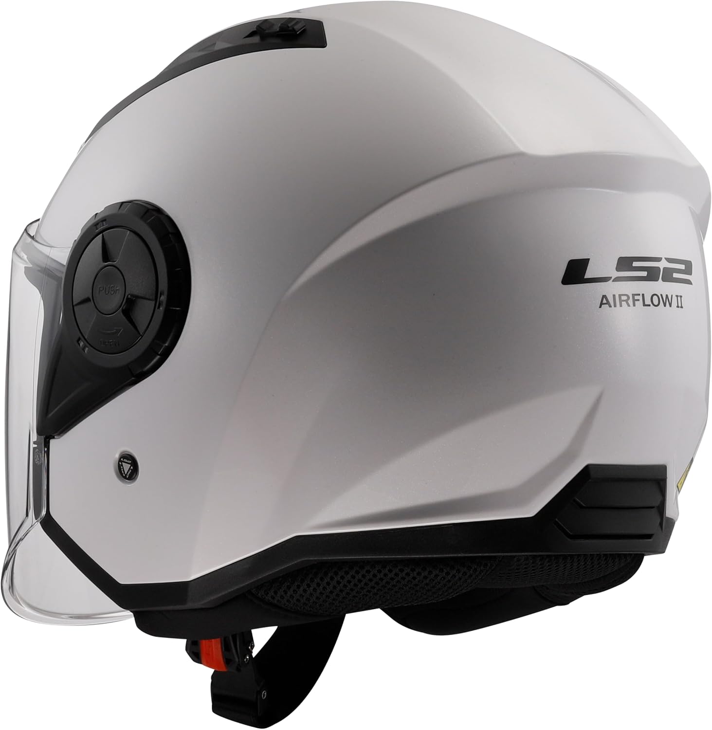 Casco Jet Ls2 OF616 AIRFLOW II Bianco Lucido