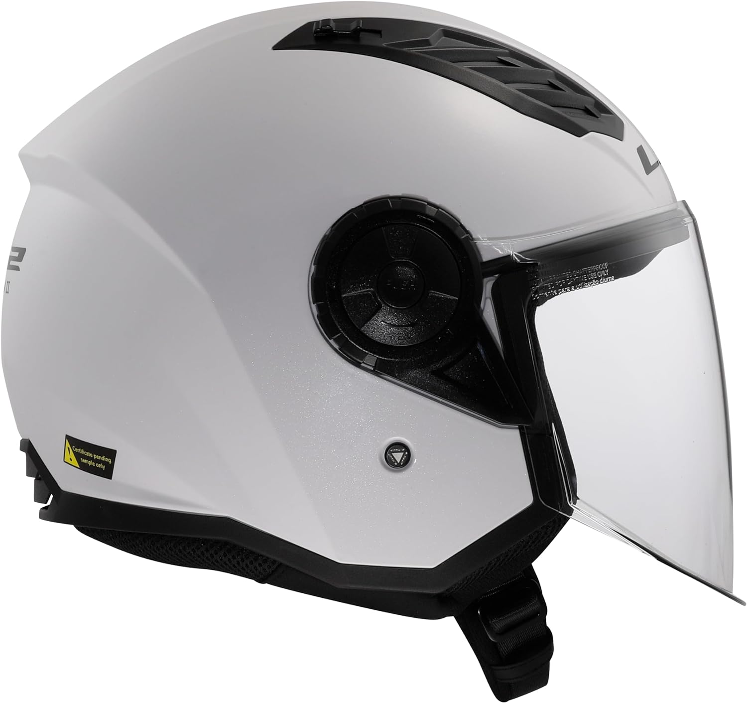 Casco Jet Ls2 OF616 AIRFLOW II Bianco Lucido