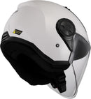 Casco Jet Ls2 OF616 AIRFLOW II Bianco Lucido-7
