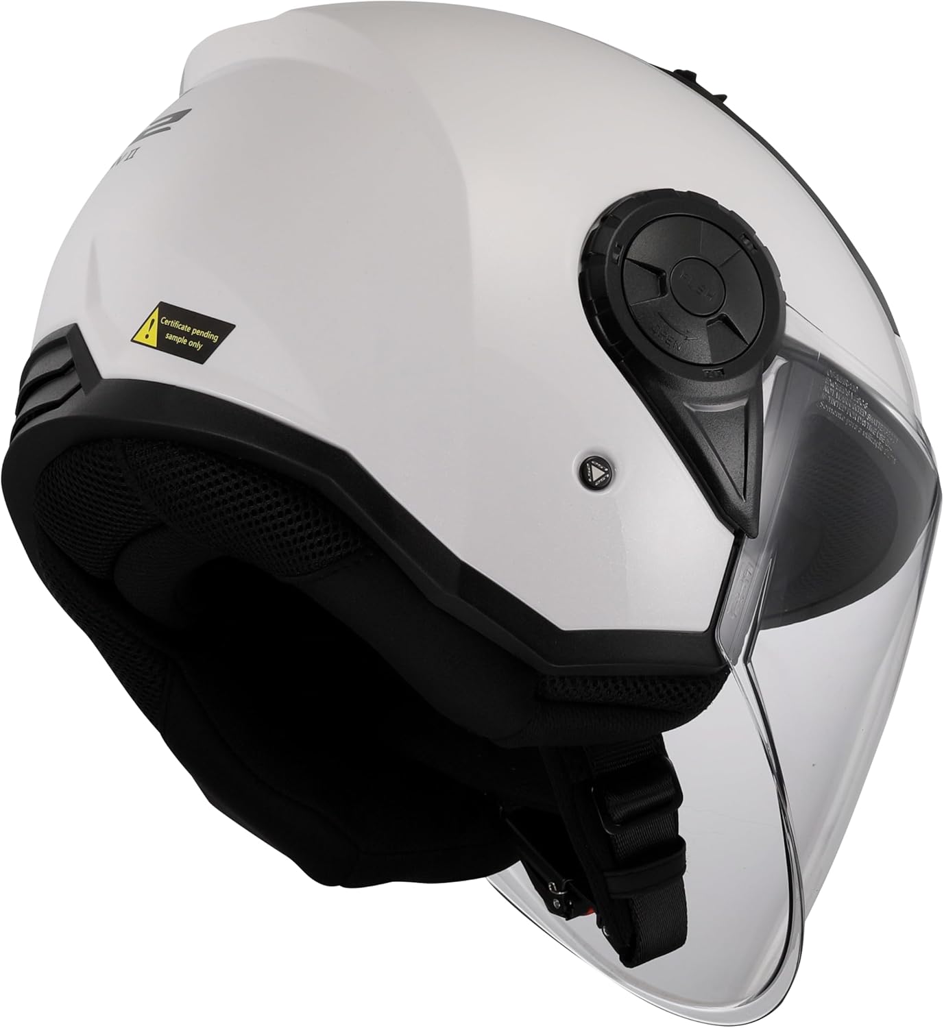 Casco Jet Ls2 OF616 AIRFLOW II Bianco Lucido