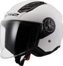 Casco Jet Ls2 OF616 AIRFLOW II Bianco Lucido-1