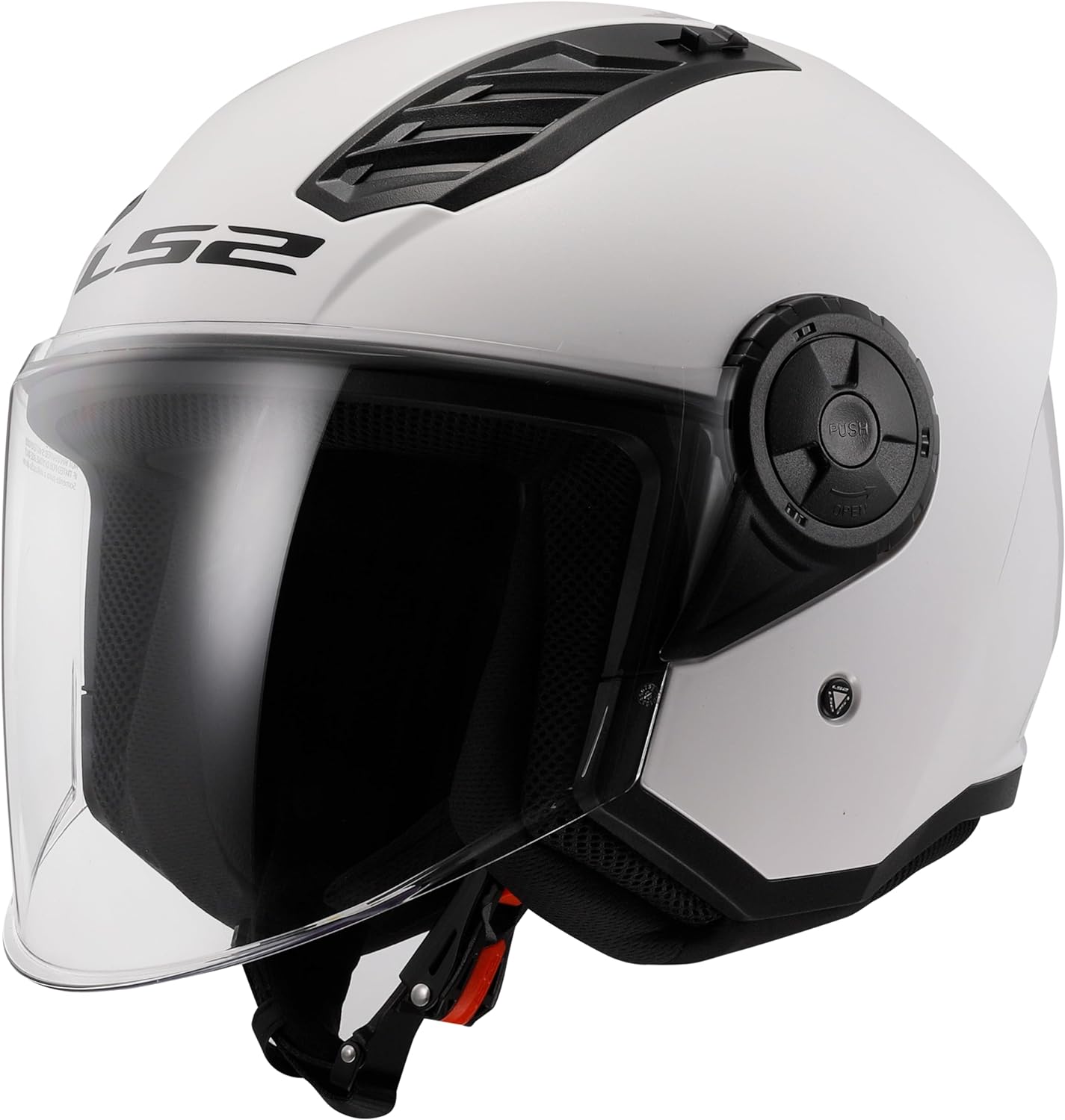 Casco Jet Ls2 OF616 AIRFLOW II Bianco Lucido