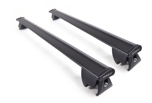 Farad-Barre portatutto Aerodynamic black con kit Hilo per DR DR 3.0 5 porte anno 2023> con corrimano alto