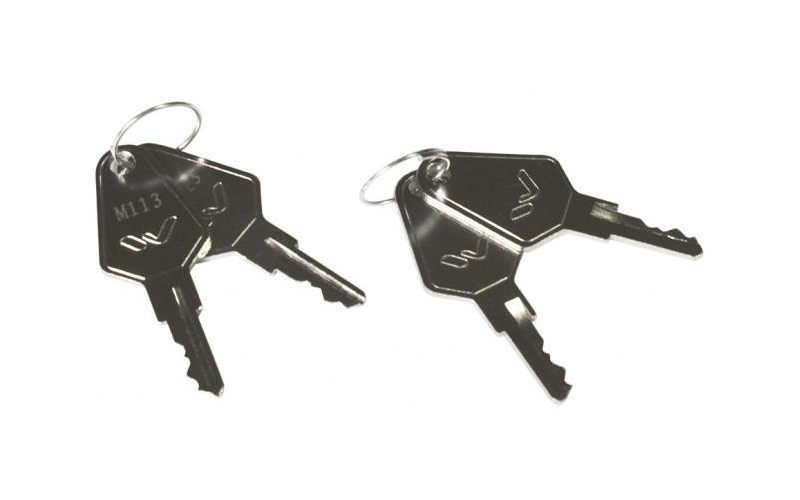 Spare keys for Brio roof bars