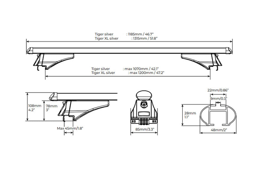 Barre Portatutto Per Volkswagen T-Roc 5 Porte (dal 2018) - Senza Corrimano, Portata 75kg, Made In Italy - Foto 1