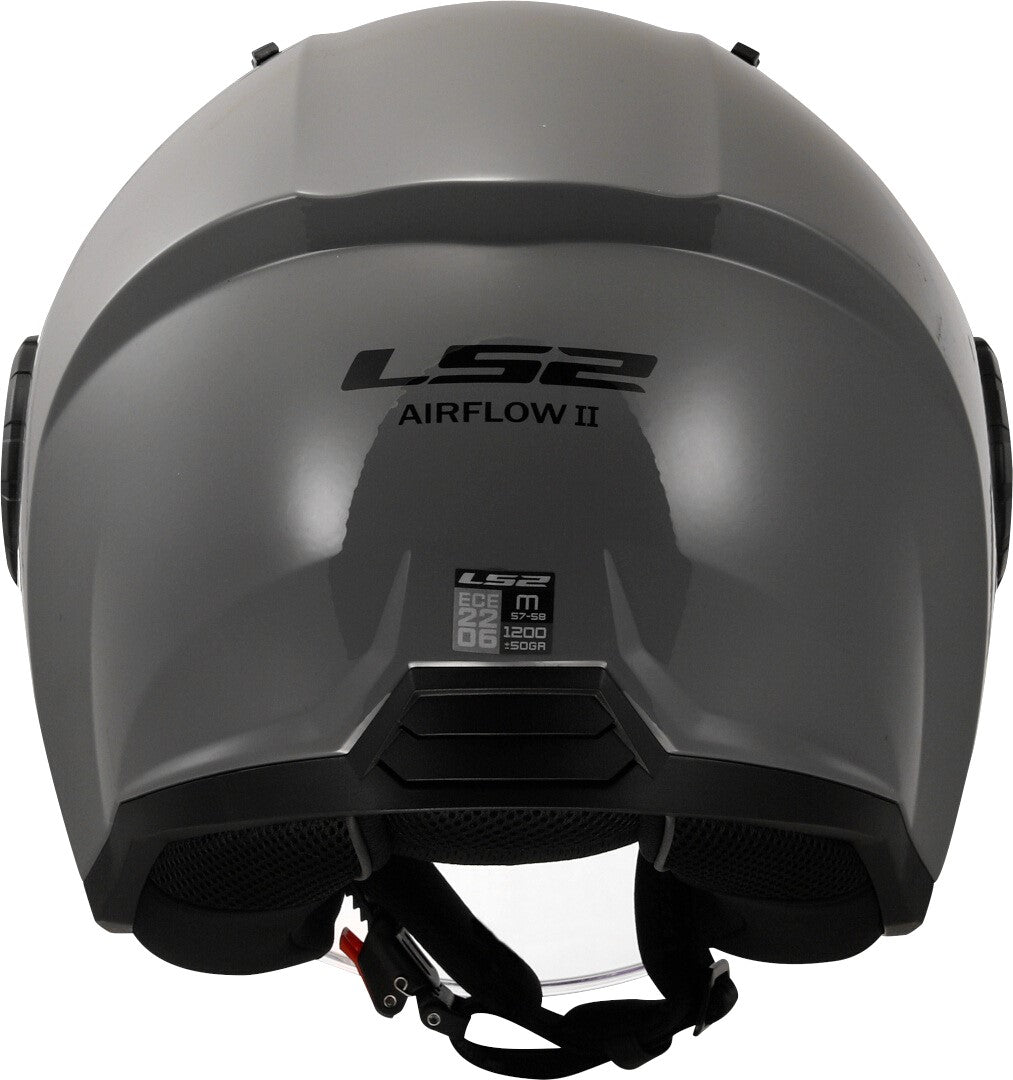 Casco Jet Ls2 OF616 AIRFLOW II Grigio Nardo