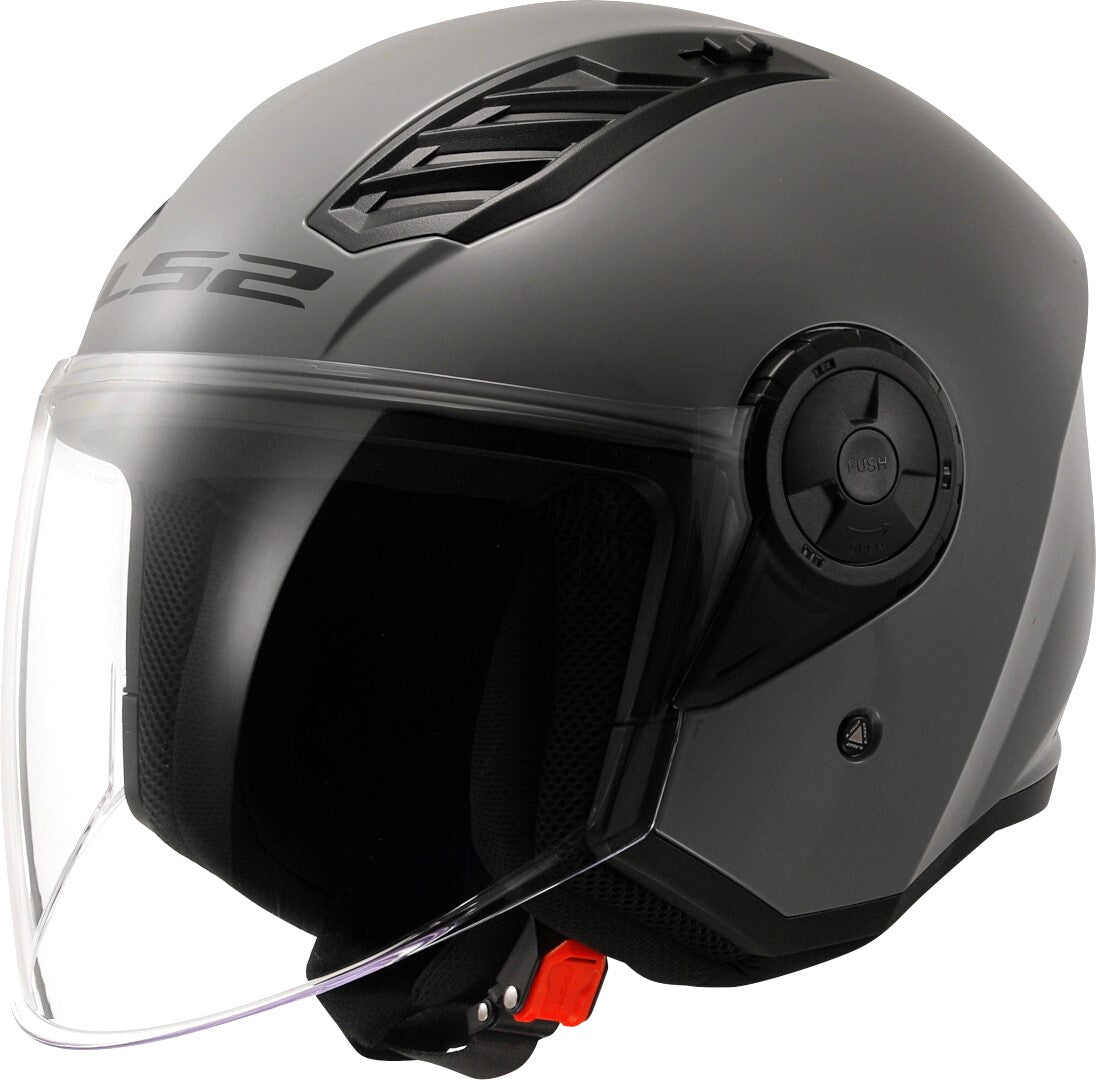 Casco Jet Ls2 OF616 AIRFLOW II Grigio Nardo