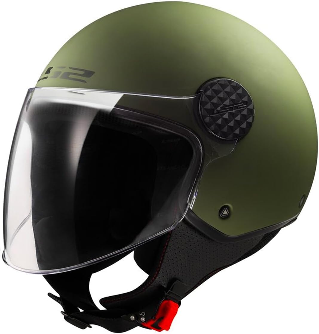 LS2, Casco Moto Jet SPHERE II Verde Militare