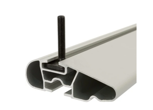 FARAD-Barre portatutto AERODYNAMIC SILVER in alluminio con kit BS per Peugeot 3008 5 porte anno 2023> (senza corrimano) (Copia)