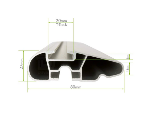 FARAD-Barre portatutto AERODYNAMIC SILVER in alluminio con kit BS per Peugeot 3008 5 porte anno 2023> (senza corrimano) (Copia)