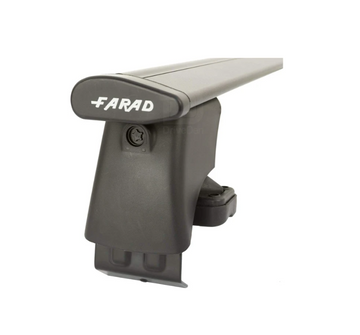 FARAD-Roof rack AERODYNAMIC SILVER in aluminum with BS kit for Seat Leon 5 doors year 2013-2020 (without roof rails)