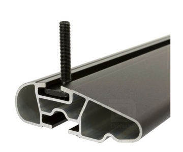 FARAD-Roof rack AERODYNAMIC SILVER in aluminum with BS kit for Seat Leon 5 doors year 2013-2020 (without roof rails) - 0