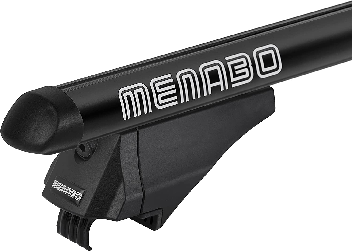 MENABO - TIGER XL BLACK roof bars in aluminum for Dacia Lodgy doors year 12&gt;