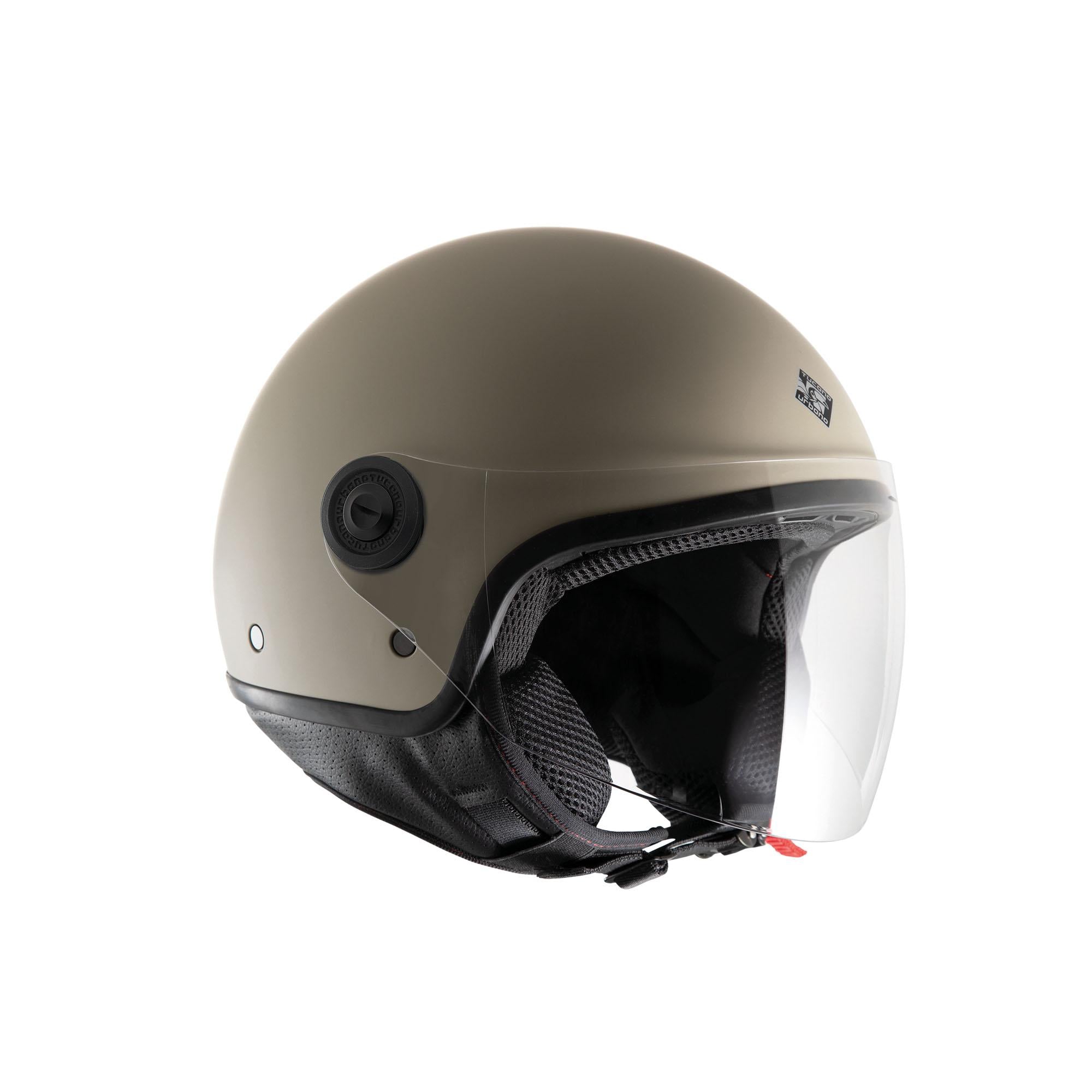 TUCANO - Demi-JET helmet EL'JETTIN glossy ice white 