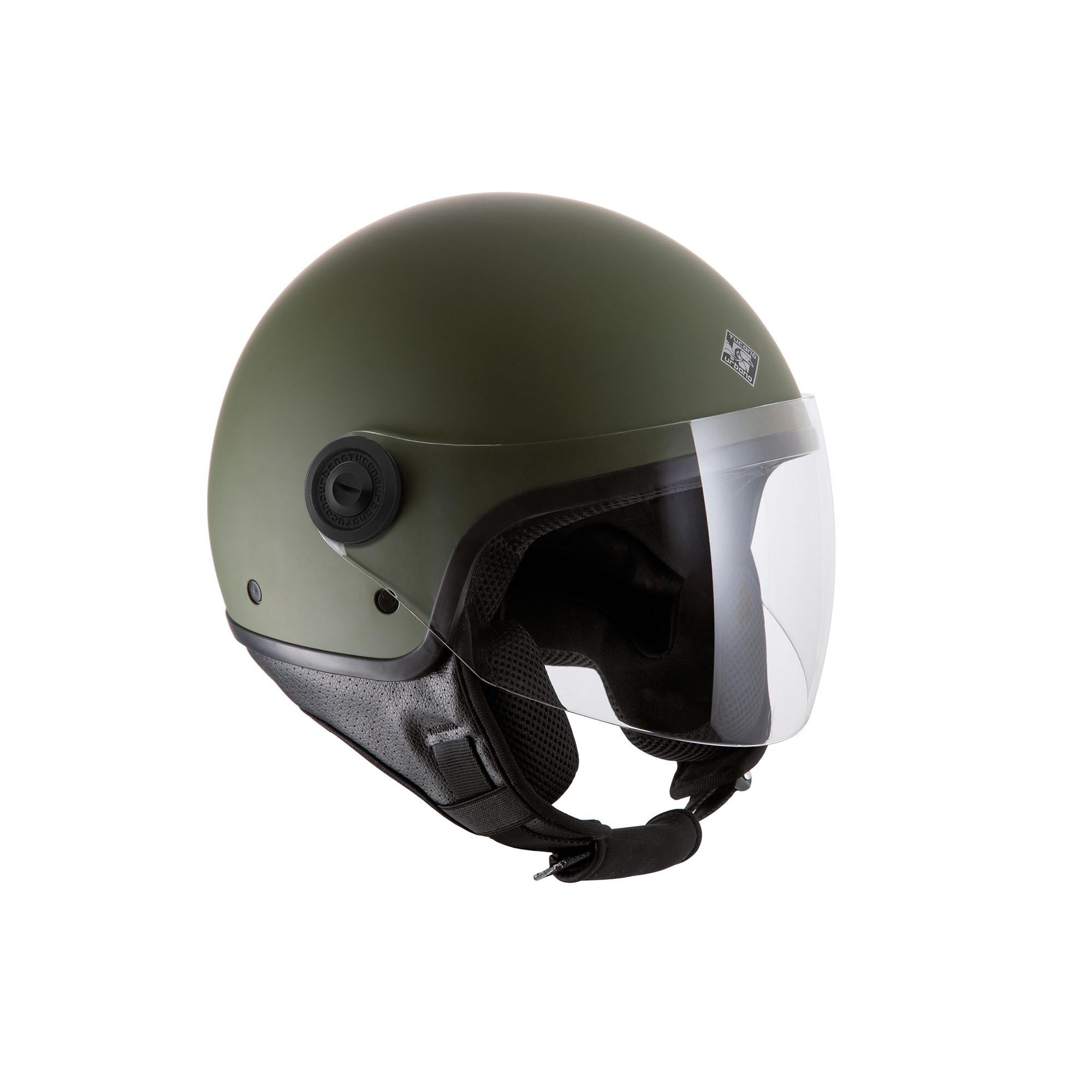 TUCANO - Demi-JET helmet EL'JETTIN glossy ice white 