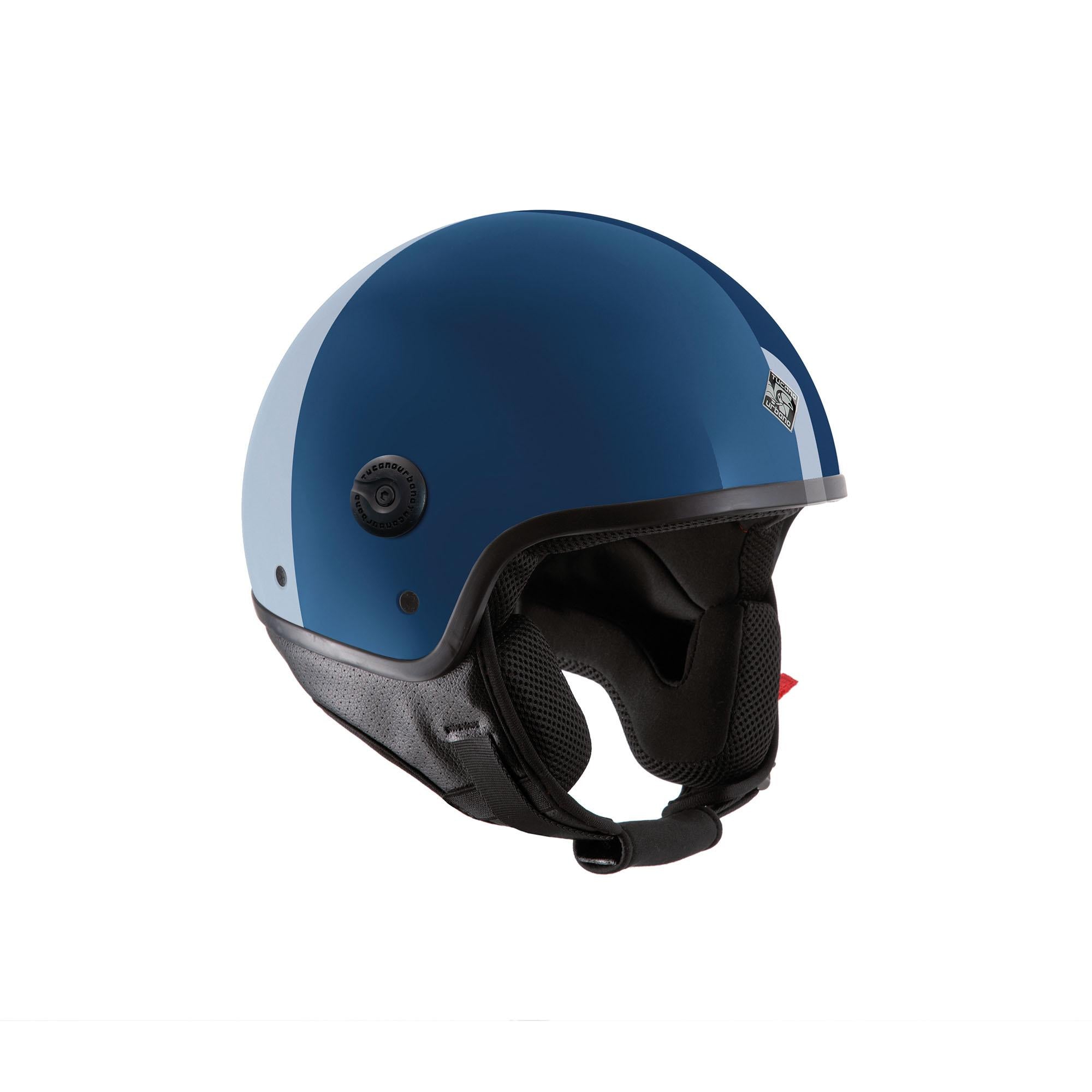 TUCANO - Demi-JET helmet EL'JETTIN glossy ice white 