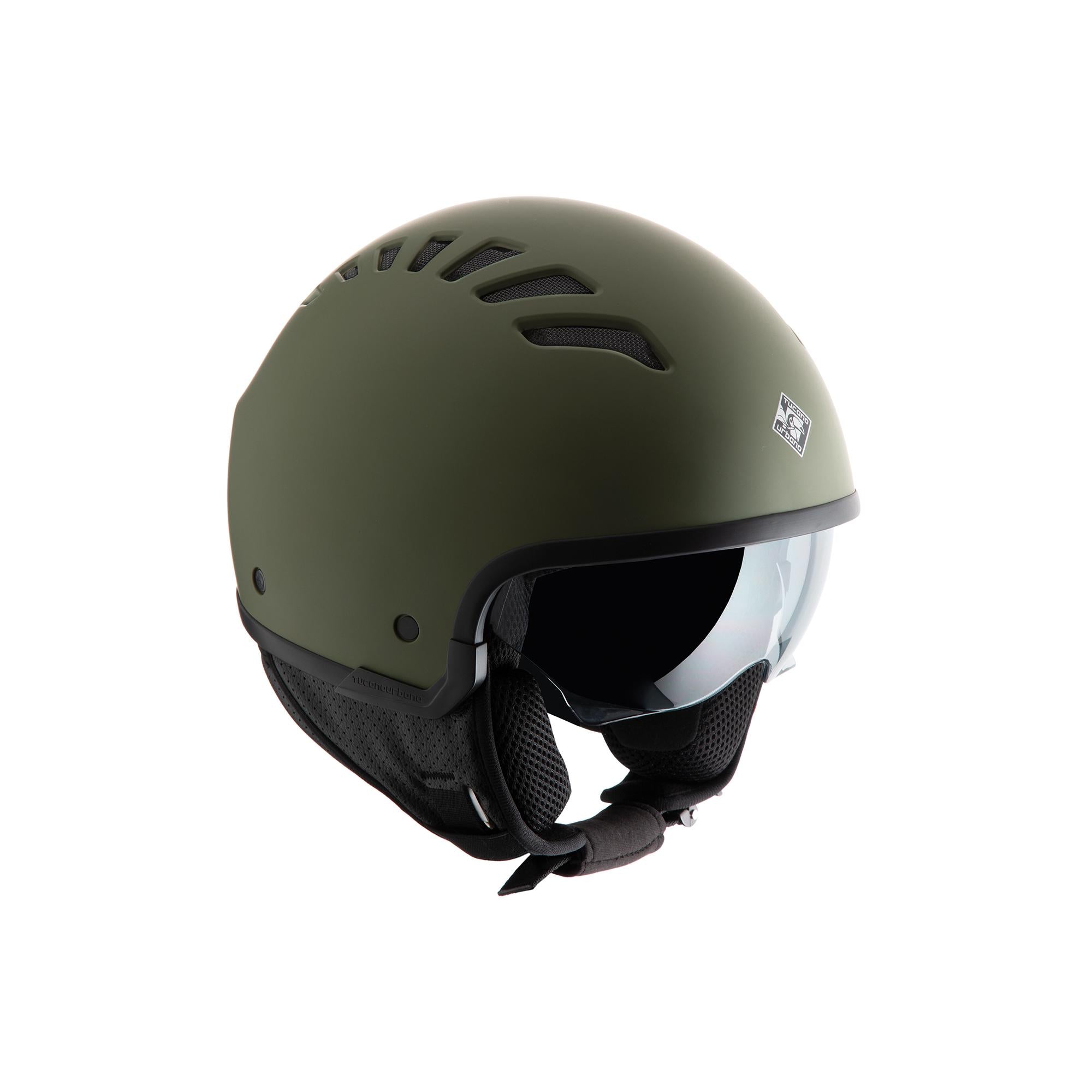 TUCANO URBANO EL'FLESH matt airbone green helmet - 0