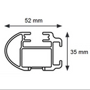 Immagine che illustra la disposizione dei componenti di un kit smontato.