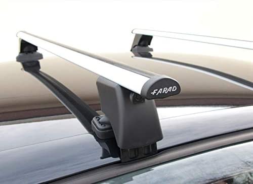 Barre Portatutto Tema In Alluminio Per PEUGEOT 208 5 Porte (2015-2019) Con Tetto Liscio - Portata 50 Kg, Profilo Aerodinamico
