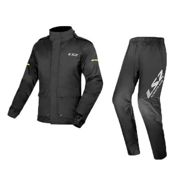 LS2 AQUA RAIN SUIT BLACK XL