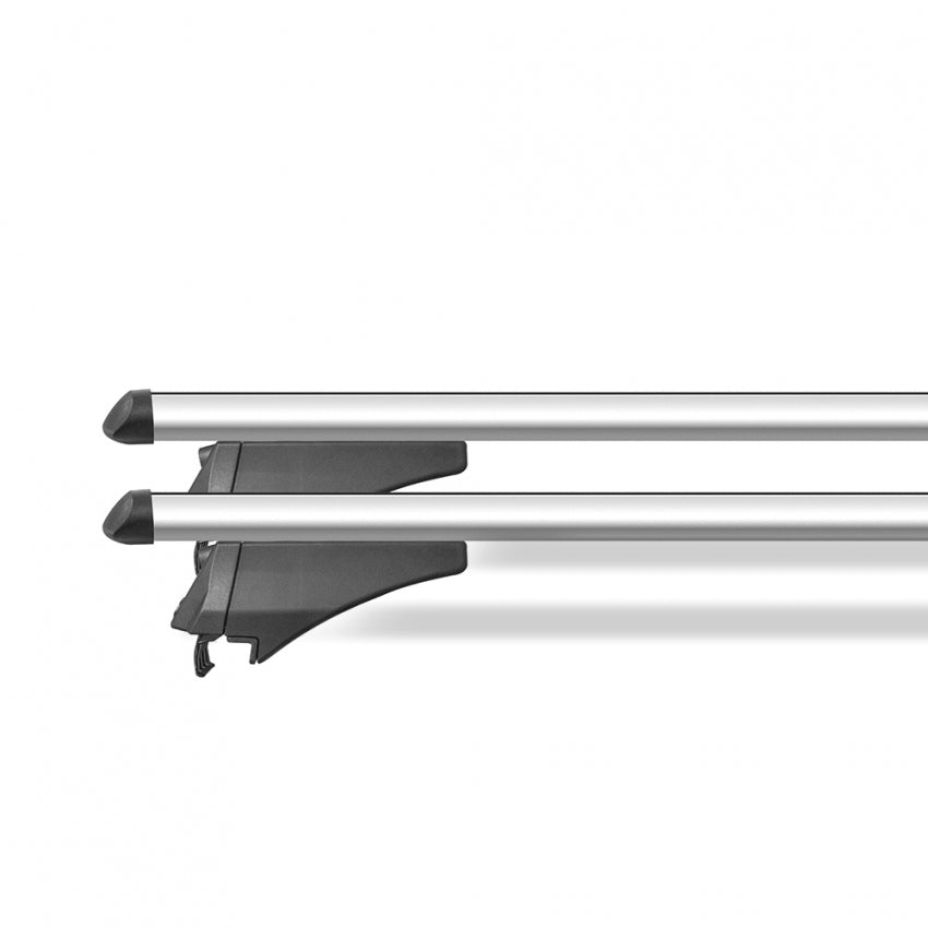 MENABO - TIGER XL SILVER aluminum roof bars for VORTEX Tingo 5 doors year 13&gt; (with low handrail)