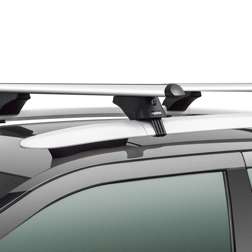 MENABO - TIGER SILVER roof bars for Kia Sedona III (YP) year 14&gt; (with low roof rail)