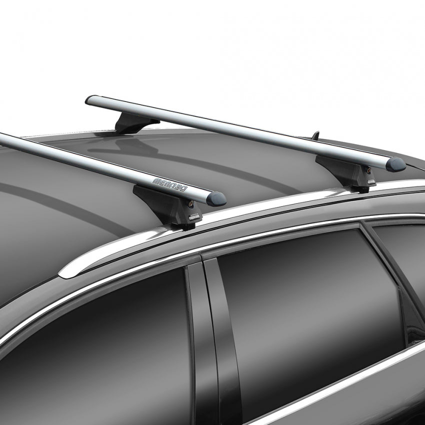 MENABO - TIGER SILVER roof bars for Ssangyong XLV year 16&gt; (with high handrail)