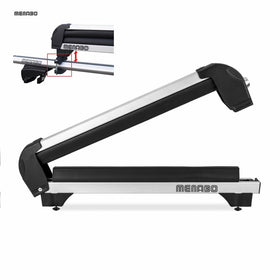 MENABO - Portasci e Snowboard Iceberg per barre portatutto+Kit fuori cava