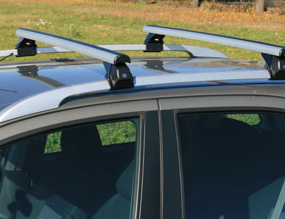 La Prealpina - Complete roof bars LP59 110 cm in aluminum with key