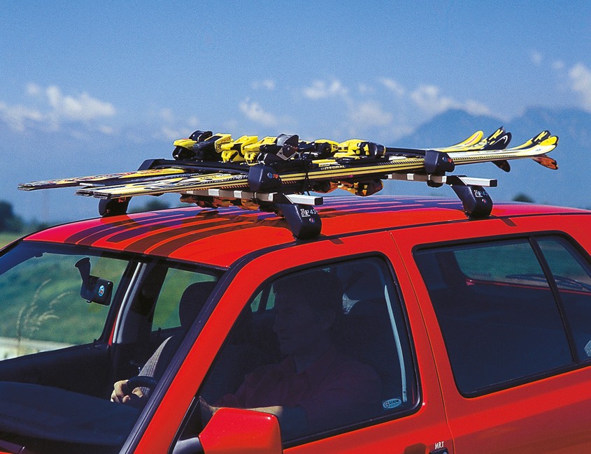 Max-Load, Set Barre Portatutto Quadra Premontate Con Kit Piedi Evos LP M 120 Cm