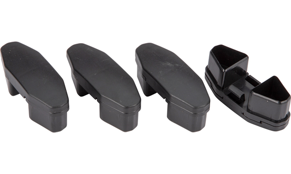 KIT 4 STEEL THEME BAR CAPS