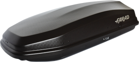 FARAD-Baule portapacchi TORPEDO F7 400L nero satinato