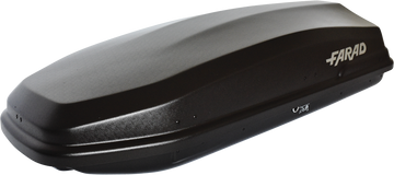 FARAD-Baule portapacchi TORPEDO F7 400L nero satinato