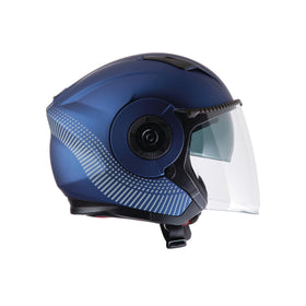 TUCANO - EL'TANGE JET HELMET INFINITY BLUE GRAPHIC-A MATT 